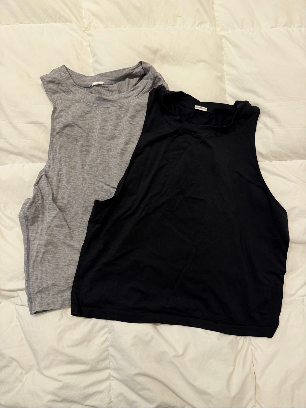 Feather Tech + Racerback Cropped Tank